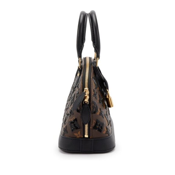 Louis Vuitton Limited Edition Black Sequin Monogram Eclipse Alma BB (2011) - Picture 15 of 16